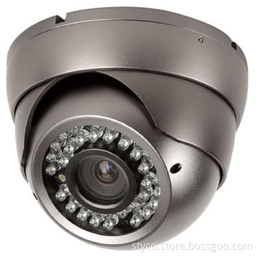 Vandal-proof Dome Camera, 1/3-inch Sony Exmor CMOS, 1,000TVL, 30m IR Night Vision Distance